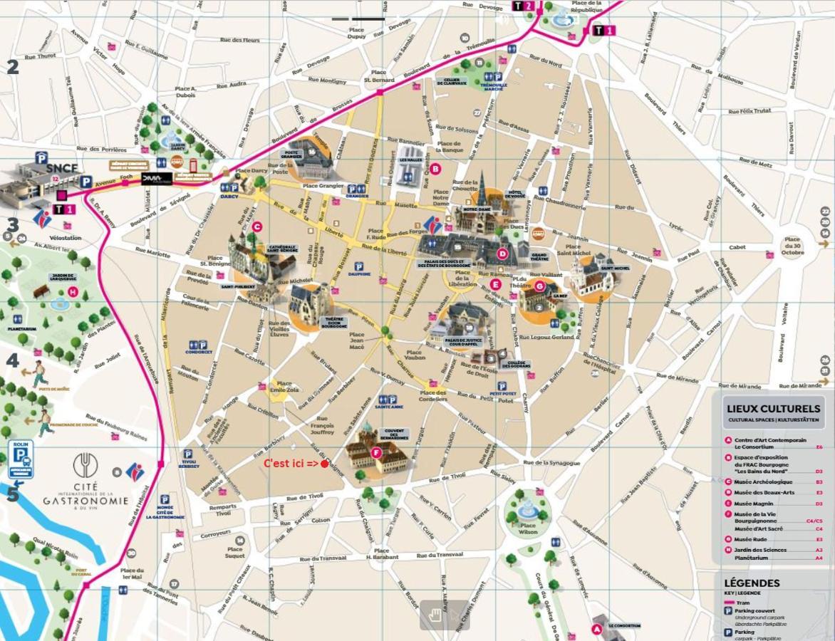 Belle Vue Centre-Ville Historique De Dijon. Ngoại thất bức ảnh